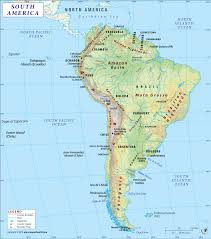 Check their location on a 2021 china rivers map. South America Map Detailed Map Of South America