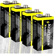 ··· deep cycle lithium ion battery 12 volt 10 amp small rechargeable battery 12v 10ah. Kraftmax 4er Pack Xtreme 9v Block Hochleistungs Amazon De Elektronik