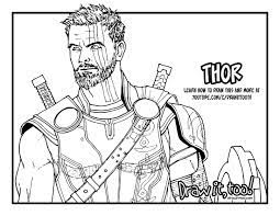 1280 x 720 file type: Thor Ragnarok Coloring Pages Coloring Data Public