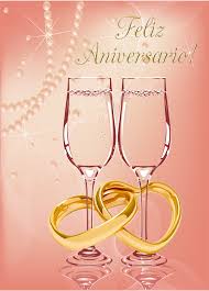 Tarjeta De Aniversario De Boda En Espanol El Archivo Contiene Los Elementos Por Separad Happy Anniversary Wishes Happy Anniversary Wedding Happy Anniversary