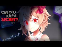 Nightcore Can You Keep A Secret Nv Youtube Nightcore Depressing Songs Songs