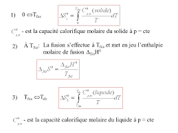 Thermodynamique Chimique Ppt Telecharger