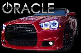 Oracle Color Changing Halo Headlight And Foglight Light Kits For Dodge 2011 2014 Dodge Charger Color Changing Led Headlight Halo Kit W 2 0 Remote By Oracle Lighting