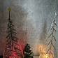 Fused Glass Christmas Trees
