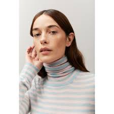 Crumpet Cashmere Sale Cashmere And Wool Sock Silver Peony