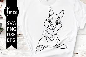 Download Thumper Svg Free Disney Svg Bambi Svg Instant Download Animal Svg Shirt Design Rabbit Svg Cartoon Svg Free Vector Files Dxf 0452 Freesvgplanet