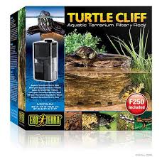 Medium Turtle Cliff Aquatic Aquarium Rock F250 Underwater Filter Pt3802 Terrarium Tank Turtle Habitat Filters