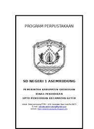 Maybe you would like to learn more about one of these? Program Perpustakaan Sd Contoh 2