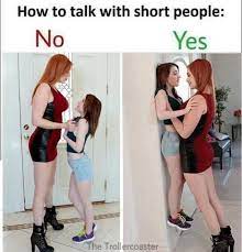 This Tall Woman Lifting Short Woman Porn Meme Is Dominating Our Horny Minds Memebase Funny Memes