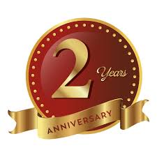 2nd Anniversary Badge Logo Icon Number 2 Clipart Logo Icons Badge Icons Png And Vector With Transparent Background For Free Download Anniversary Logo Badge Icon Badge Logo