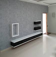 Wallstellar On Instagram Blue Gray Carved Stone Wallpaper Interior Design By Spa Wallpaper Interior Design Tv Unit Interior Design Living Room Design Modern