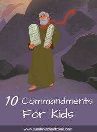 Make the 10 commandments relevant for kids with these creative 10 commandments activities can help kids connect with what they may think are a bunch of old rules without much relevance for their lives. 10 Commandments For Kids Article On Sunday School Zone