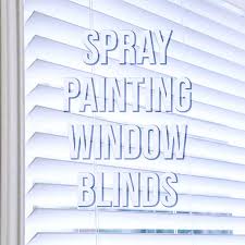 However, you want to do it outside, as it can be very messy. Tips For Painting Blinds Like A Pro The Handyman S Daughter