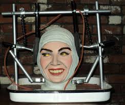 THE BRAIN THAT WOULDN'T DIE 1:1 JAN IN THE PAN MASK DISPLAY NOT DON POST