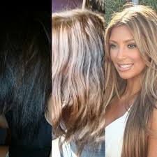 Also ich bin asiate und hab natur schwarze haare (die noch nie gefärbt wurden). Von Schwarz Zu Karamell Colour B4 Haare