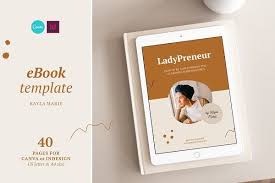 Ebook Canva Indd Kayla In 2020 Ebook Template Magazine Template Indesign