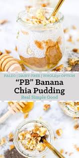 Pb Banana Coconut Milk Chia Pudding Paleo Recipe Chia Pudding Banana Chia Pudding Chia Pudding Recipes