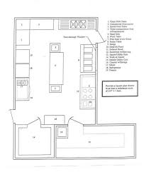 kitchen layout plans, restaurant floor plan