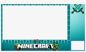 What kind of font is the minecraft logo? Mine Craft Twitch Overlay Overlay Minecraft Png Png Image Transparent Png Free Download On Seekpng