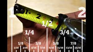 Words for some basic maths symbols, percent, fractions, weights and measures etc. How To Read A Standard Tape Measure The Way I Learned Youtube
