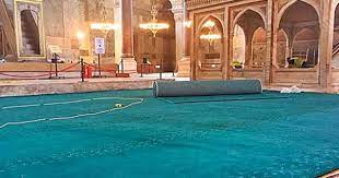 ayasofya ya hali seren sirket tuyleri kibleye yatirilmis durumda hagia sophia camiler turizm