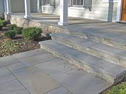 Mill creek siena veneer stone showcases the historic appearance of randomly layered stone created with heights from 2 to 8 and lengths from 4 to 16 for both full and. Bluestone Steps Fieldstone Risers Google Search Front Porch Steps Front Porch Stone Concrete Front Porch