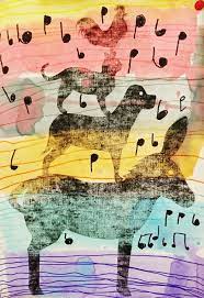 Musiciens De Breme Arts Visuels Et Graphisme Trait Horizontal Et Note De Musique Ms P2 Breme Art Plastique Art