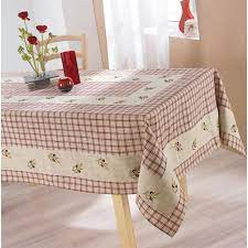 nappe de table olive carreau rouge 150x240 rectangulaire ce tissu exceptionnel allie un toucher agreable a un entretien tres f nappe de table nappe tissu nappe