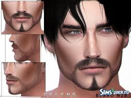 Скачать борода Jenson от Plumbobs n Fries для Симс 4
