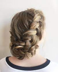 Beautiful Dutch Braid Updo Wedding Hairstyle For Romantic Brides Hair Styles Braided Hairstyles Updo Braided Hairstyles Easy