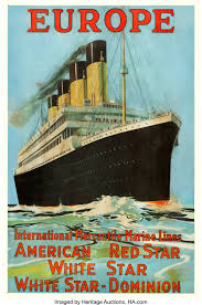 Olympic, british luxury liner that was a sister ship of the titanic and the britannic. Europe White Star Line Olympic Titanic C 1912 Travel Poster Lot 83377 Heritage Auctions