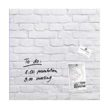 Vous garantir le bon achat, on y travaille tous les jours. Tableau Magnetique Verre Trempe Secur Artverum Aimant Et Fix Fournie L48xh48xp1 5cm Brique Blanc Ardoise Achat Prix Fnac