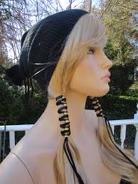 Bohemian Headband Leather Hair Jewelry With Beads Hippie BOHO Braid in Z106 