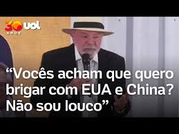 Lula diz não ser 'louco' para brigar com EUA e China; Alckmin critica Milei