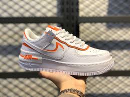 Foam midsole and nike air cushioning for added comfort. ÙˆØ§Ø¹Ø¯ Ø§Ù„Ù…Ø±ÙÙ‚ ÙŠØµØ§Ø¨ Ø¨Ø¨Ø±Ø¯ Nike Air Force 1 White Total Orange Analogdevelopment Com