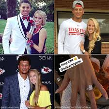 Mahomes currently plays for the nfl team kansas city chiefs of the nfl. Espn On Twitter From High School To Texas Tech To A Super Bowl With The Chiefs Patrickmahomes And His Girlfriend Brittany Are Now Engaged Https T Co 8qbwpntezr