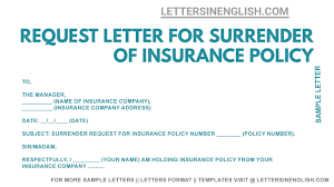 We did not find results for: Request Letter For Surrender Of Insurance Policy Letters In English