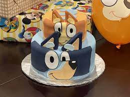 Make his or her party dreams come true by whipping up a cake of their favourite dog. My Wife Made A Heeler Birthday Cake For Our 3 Year Old Son Bluey