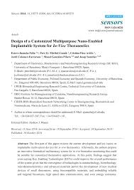 El trece en vivo, canal trece en vivo,ver canal 13 en vivo. Design Of A Customized Multipurpose Nano Enabled Implantable System For In Vivo Theranostics Topic Of Research Paper In Medical Engineering Download Scholarly Article Pdf And Read For Free On Cyberleninka Open Science Hub