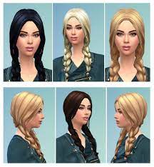 Braids For Her Him At Birksches Sims Blog Sims 4 Updates Sims Hair Sims Sims 4