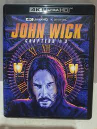 John Wick Chapter 1 - 3 4K Ultra HD (Brand New), Hobbies & Toys, Music &  Media, CDs & DVDs on Carousell