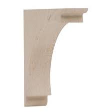 Waddell Cr311 1 75 In X 7 In Brown Poplar Corbel Lowes Com Wood Corbels Corbels Hardwood Design