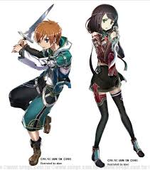 Protagonist And Koharu Integral Factor Sword Art Online Season Sword Art Sword Art Online