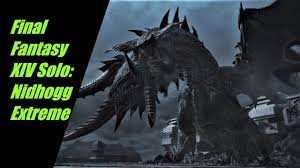 Nidhogg Extreme Solo (Gunbreaker) Final Fantasy 14 - YouTube