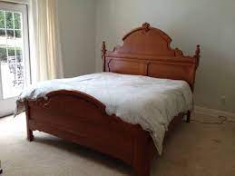 King mansion bed consists of headboard, footboard and side rails with scrollwork. Lexington Victorian Sampler Collection King Mansion Bed Consists Of Headboard Footb Lexington Furniture Bedroom Bedroom Sets For Sale Cheap Bedroom Furniture