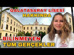 Galatasaray lisesi yüz yüze eğitim programı. Galatasaray Lisesi Hakkinda Bilinmeyen Tum Gercekler Gs Lisesi Tanitim Lgs Okul Tanitimlari Youtube