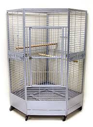 Kapoho Kave Ii Large Corner Bird Cage Large Bird Cages Parrot Cage Small Bird Cage