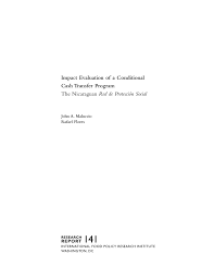 Debido a la crisis económica derivada por la pandemia del. Pdf Impact Evaluation Of Conditional Cash Transfer Program The Nicaraguan Red De Proteccion Social