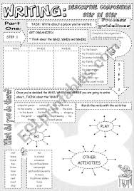 This A Four Page Worksheet Which I Made To Help My Students Remember How To Plan A Composition I Tried To Incl In 2020 Composition Writing Writing Descriptive Writing