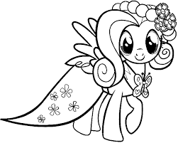 My Little Pony Baby Fluttershy Coloring Pages My Little Pony Coloring Horse Coloring Pages My Little Pony Twilight